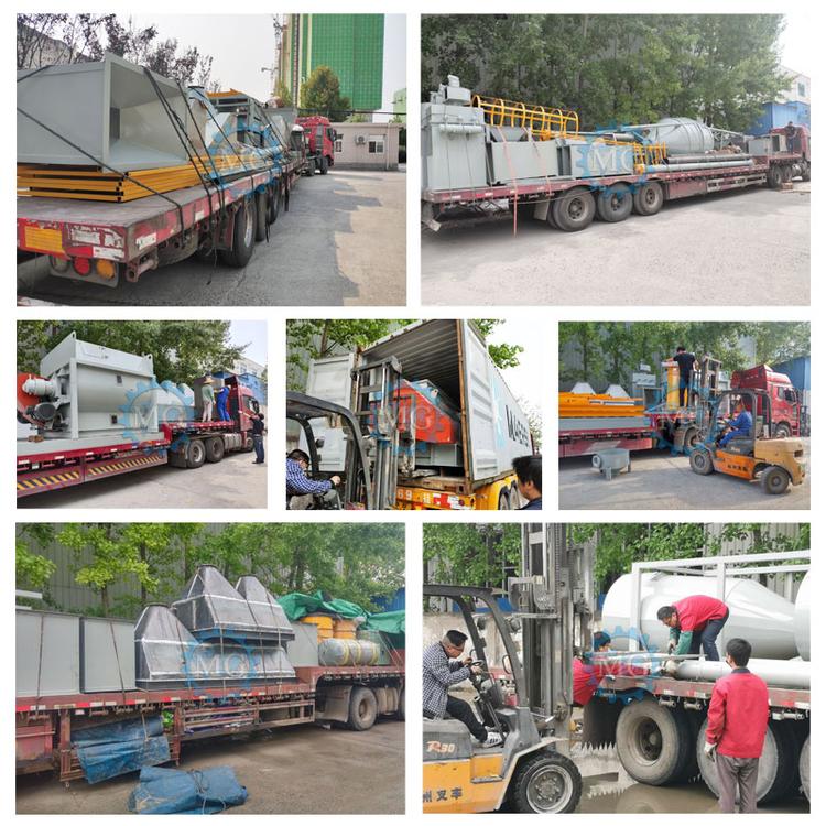 干粉砂漿設(shè)備發(fā)貨現(xiàn)場