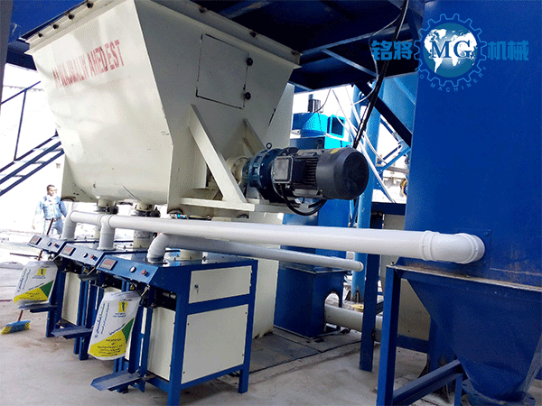 干混砂漿設備的優(yōu)點是什么？為什么會風靡建材市場