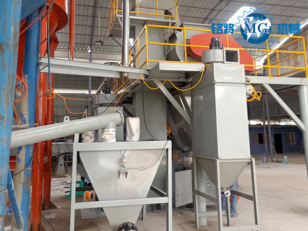 年產(chǎn)10萬噸干粉砂漿生產(chǎn)線的組成，年產(chǎn)10萬噸干粉砂漿生產(chǎn)線有什么優(yōu)勢？