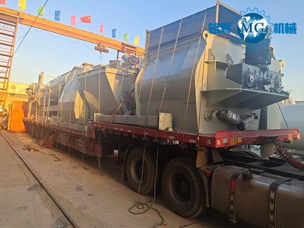 江西南昌全自動干粉砂漿生產(chǎn)線發(fā)貨！