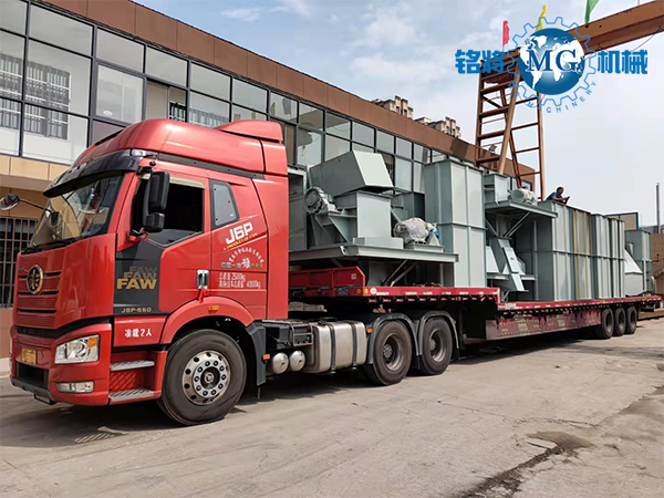 商丘虞城第二車干粉砂漿設(shè)備發(fā)貨！