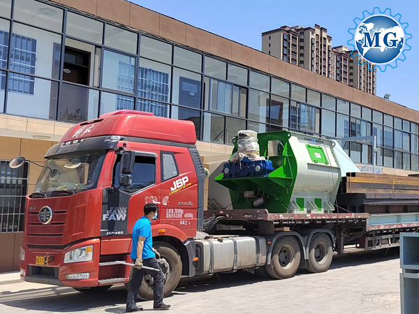 駐馬店年產(chǎn)20萬(wàn)噸干粉砂漿生產(chǎn)線發(fā)貨！