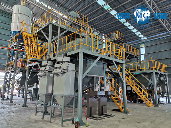 全自動(dòng)無(wú)機(jī)保溫砂漿生產(chǎn)線(xiàn)